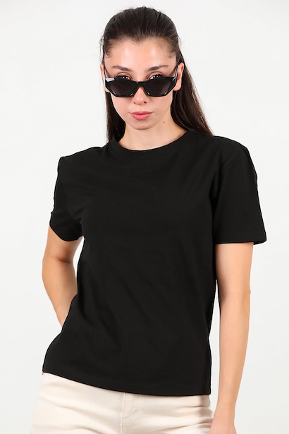 Kadın Bisiklet Yaka Tshirt 