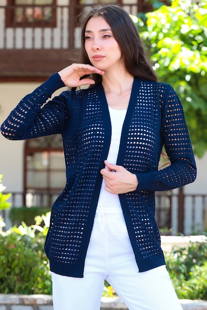 Kadın Delikli Hırka 