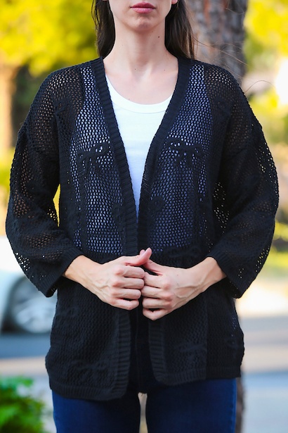 Kadın Hırka  Siyah 6