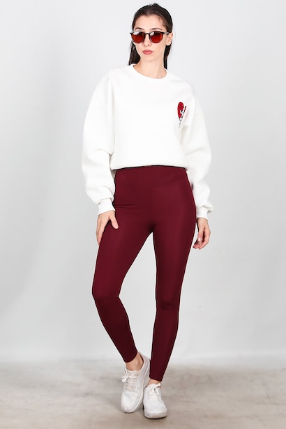 Kadın Yüksek Bel Tayt 