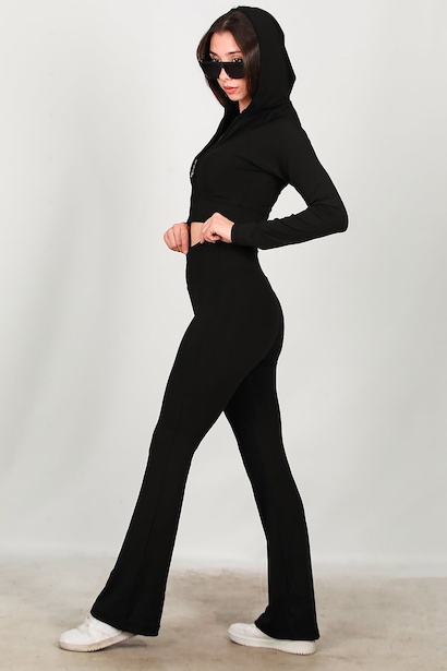 Kadın Taytlı Takım  Siyah 6