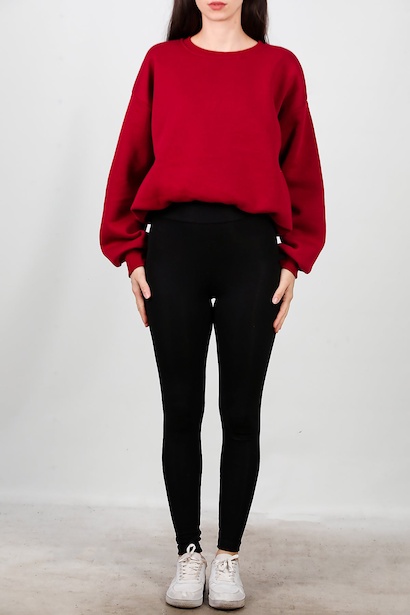 Kadın Yüksel Bel Tayt  Siyah 6