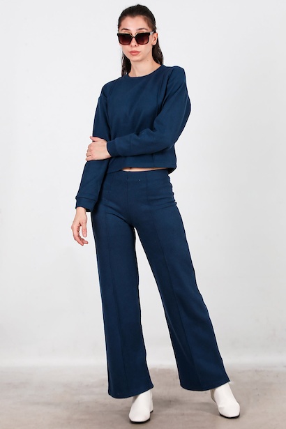 Kadın Selanik Çimalı İkili Takım  Lacivert 6
