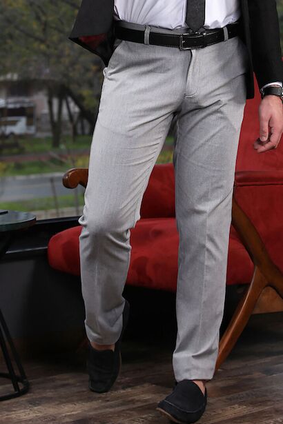Erkek Keten Pantolon 