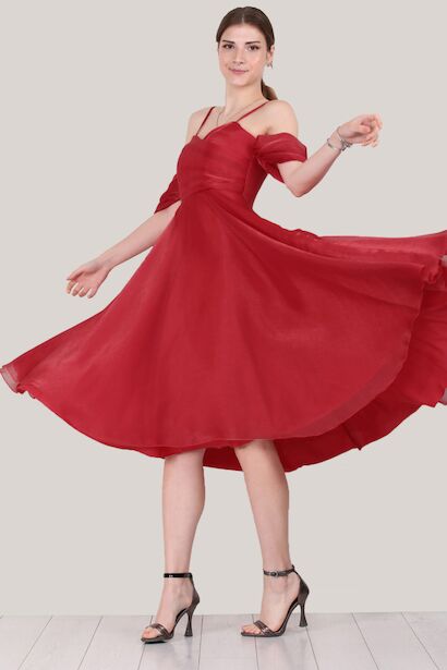 Kadın Midiboy Abiye Elbise 